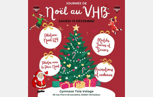 Noël du VHB le samedi 13 décembre
