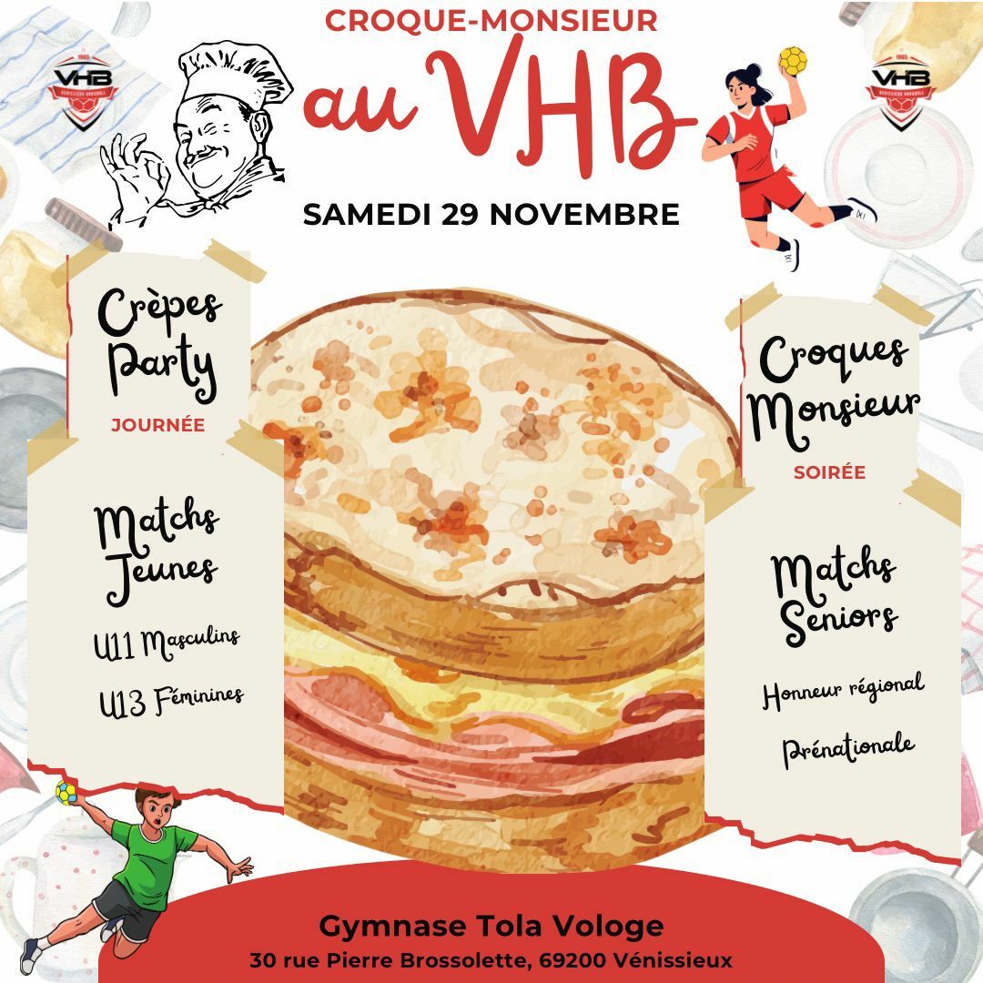 Journée sportive Crêpes et Croques